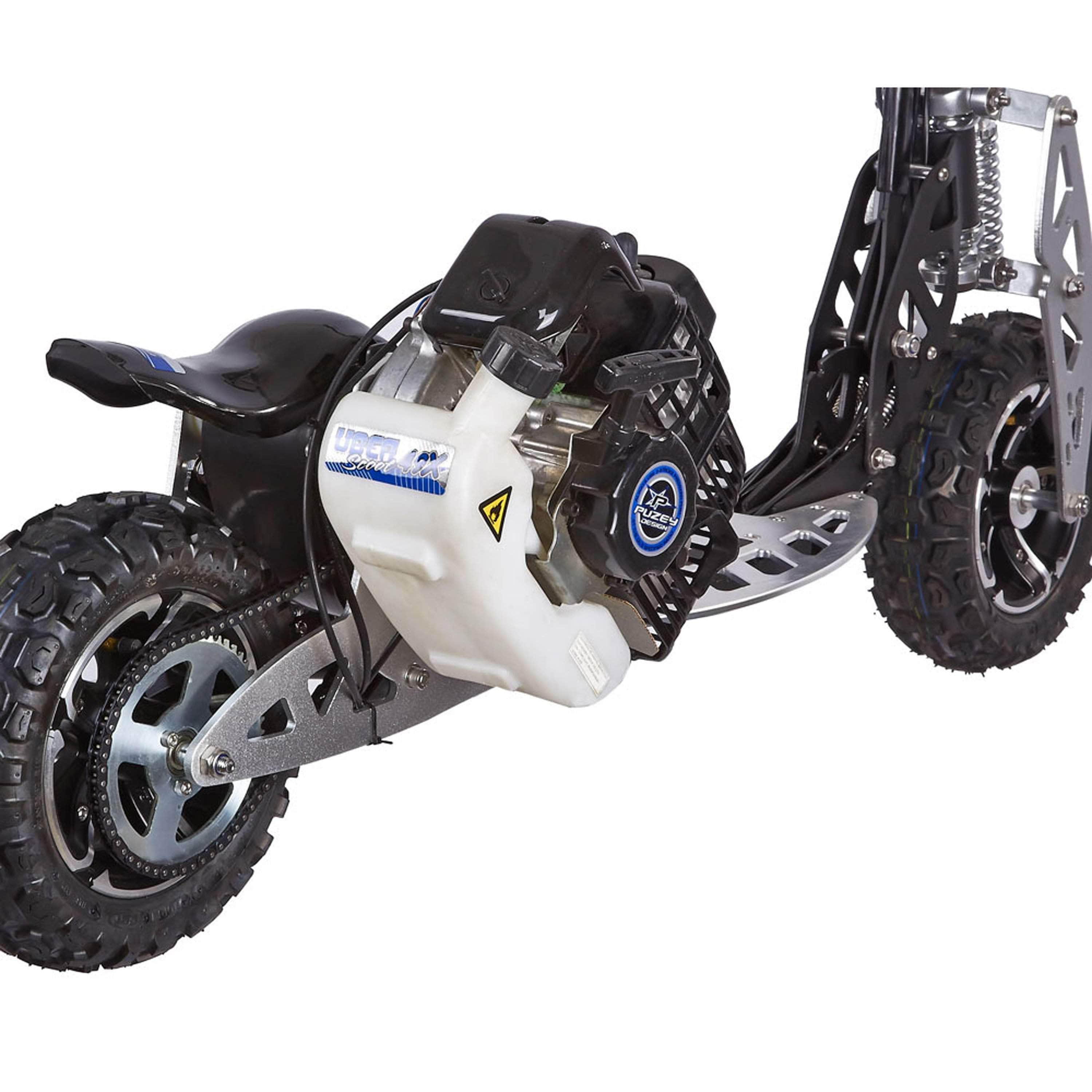 UberScoot 2x 50cc 2-stroke Folding Gas Scooter with seat - 100% Financing Available! - Image 6