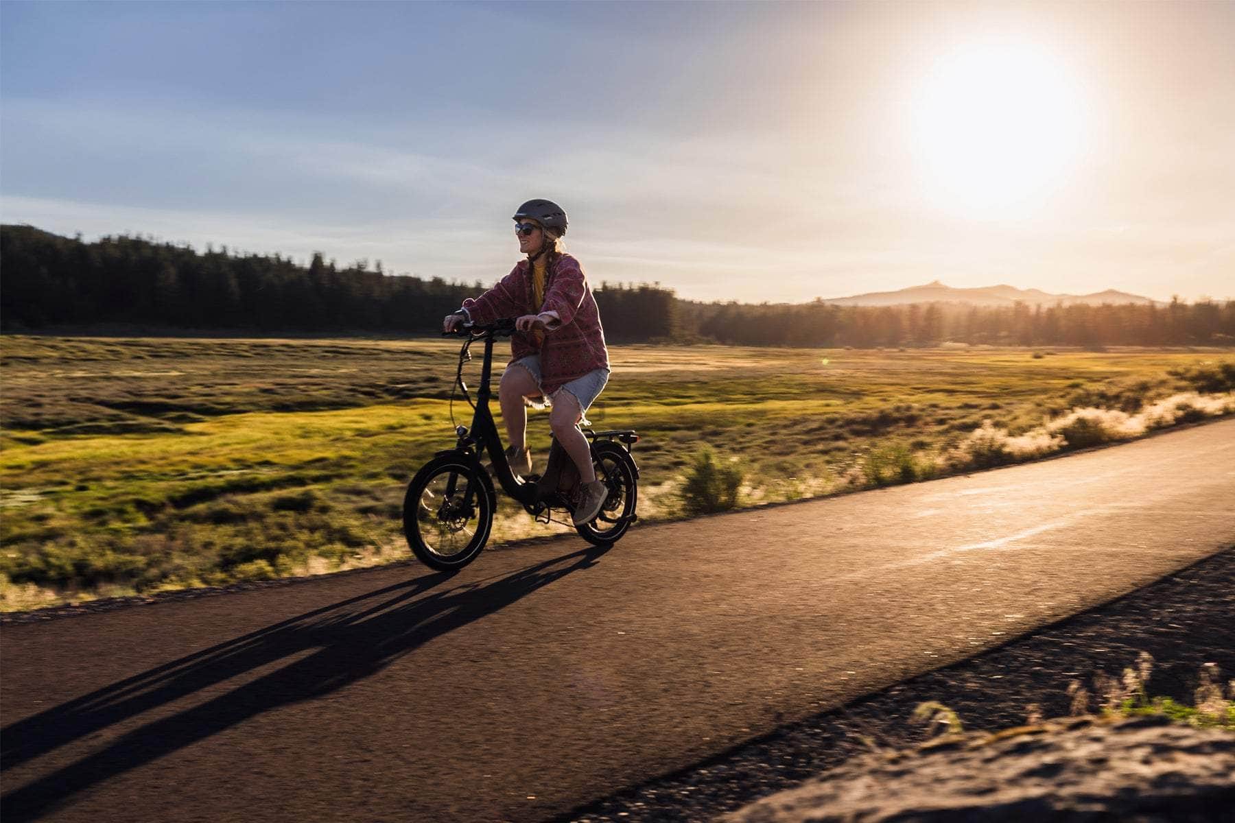 Dirwin Voyager Folding Electric Bike  - 500W 48V 12.8Ah 26MPH Shimano 7-speed hydraulic suspension - 100% Financing Available! - Image 7