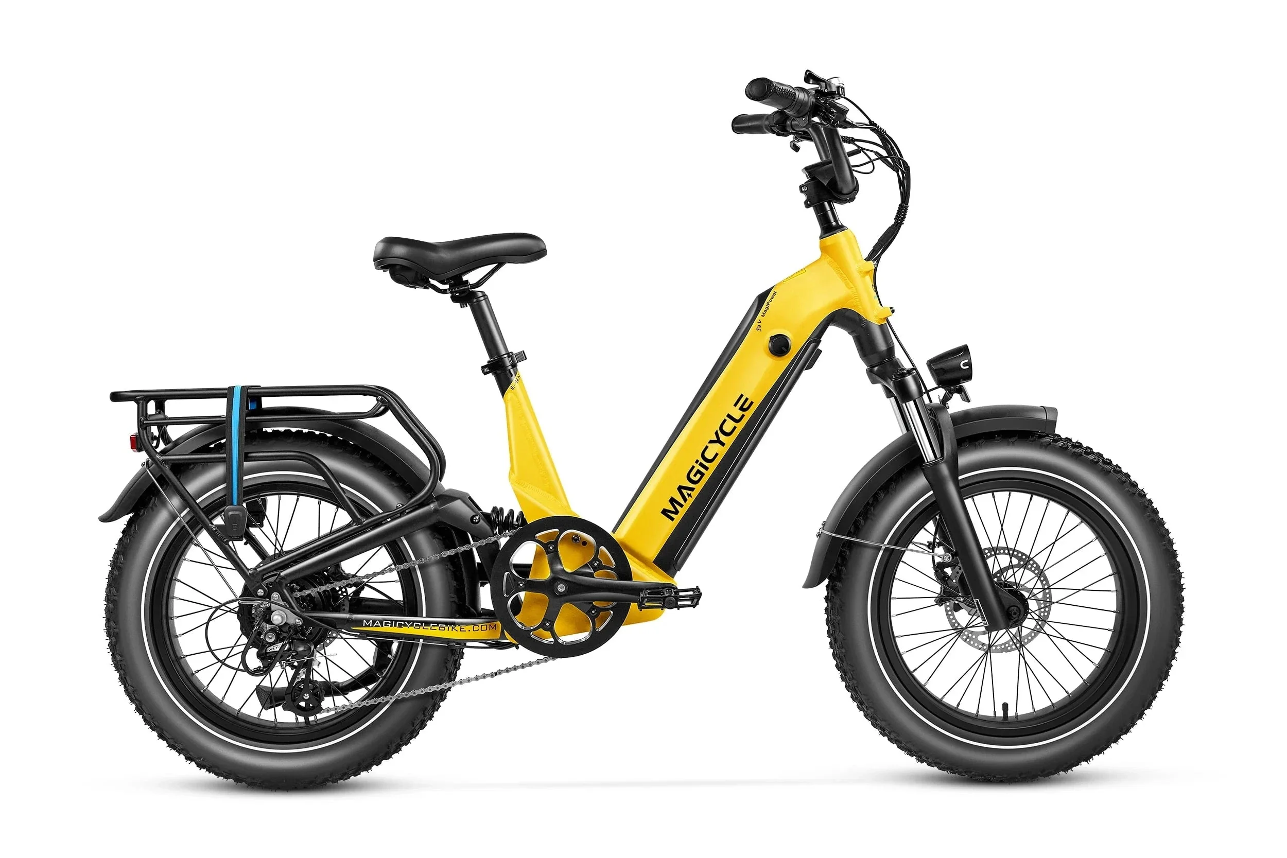 Magicycle Deer 2.0 Step-Thru Full Suspension Torque Sensor Fat Tire Electric Bike - 52V, 20Ah, 1000W/1800W peak hub motor, hydraulic brakes, Shimano 8-speed - 100% Financing Available! - Image 17