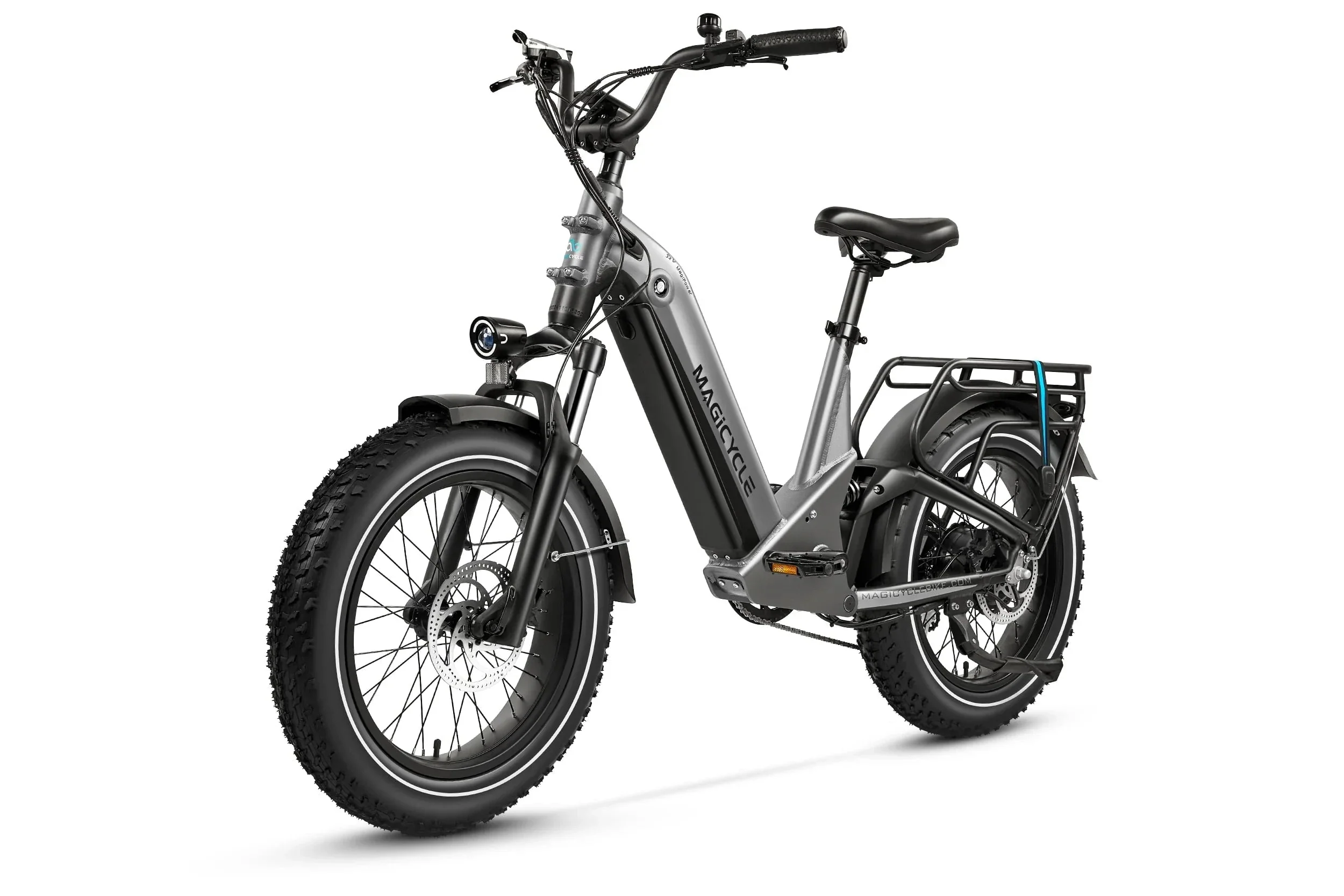 Magicycle Deer 2.0 Step-Thru Full Suspension Torque Sensor Fat Tire Electric Bike - 52V, 20Ah, 1000W/1800W peak hub motor, hydraulic brakes, Shimano 8-speed - 100% Financing Available! - Image 28