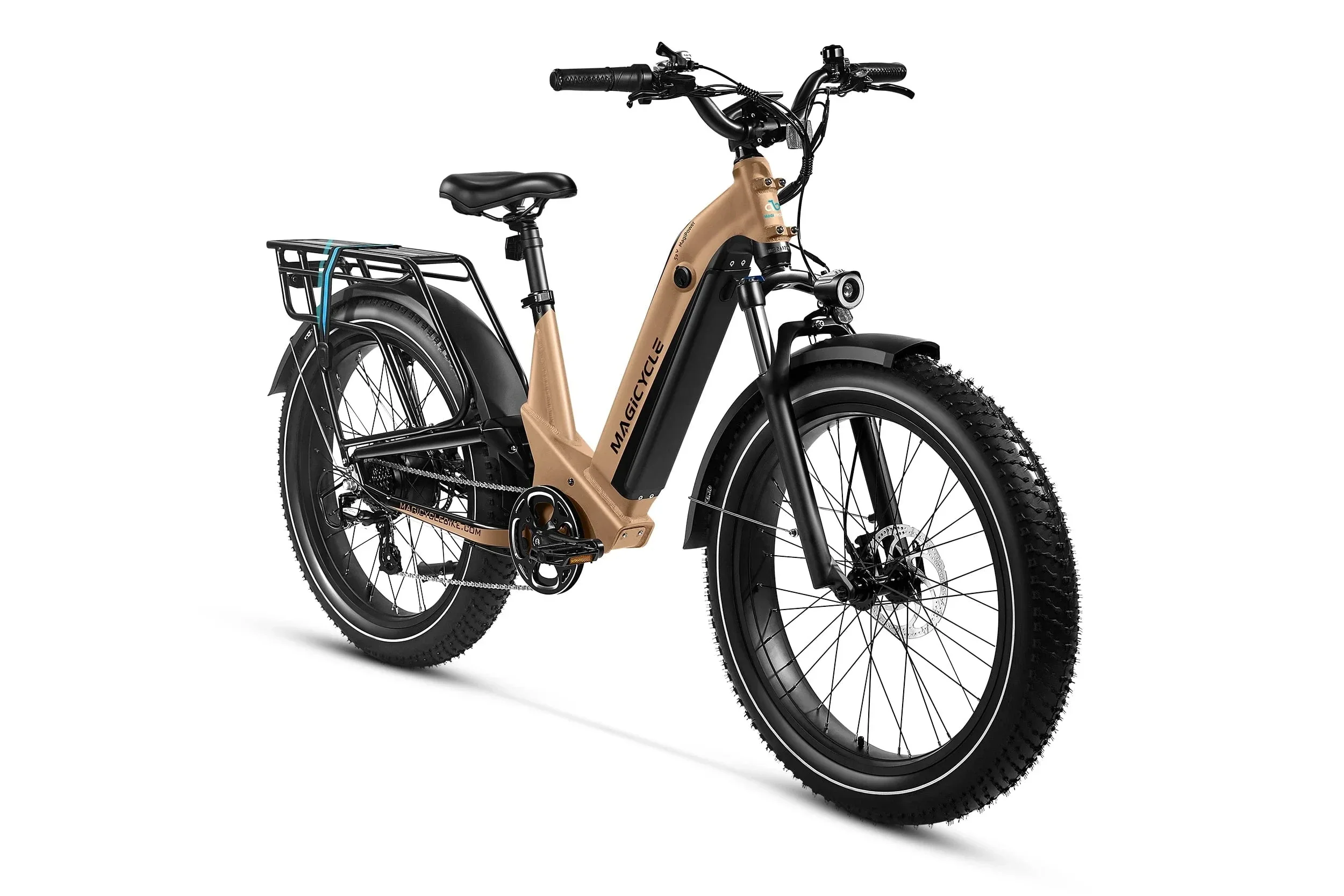 Magicycle Deer 2.0 Step-Thru Full Suspension Torque Sensor Fat Tire Electric Bike - 52V, 20Ah, 1000W/1800W peak hub motor, hydraulic brakes, Shimano 8-speed - 100% Financing Available! - Image 37
