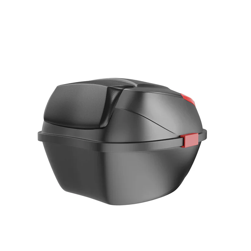 Electric Bike Rear Trunk - lockable storage case, 28L capacity, rear reflector - Image 4