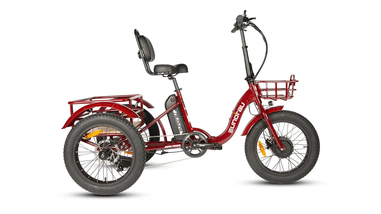 Eunorau NEW-TRIKE 2.0 Folding Electric Trike 48V 500W, upto 100 Mile Range - 100% Financing Available! - Image 11