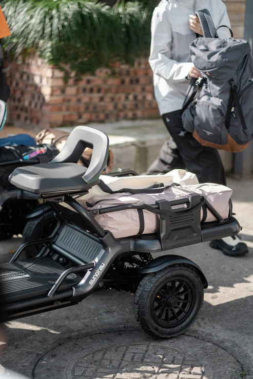 Eunorau S500 Electric Utility Quad Vehicle 48V/500W high torque mid-motor, range up to 31 miles, 3 speed modes - 100% Financing Available! - Image 6