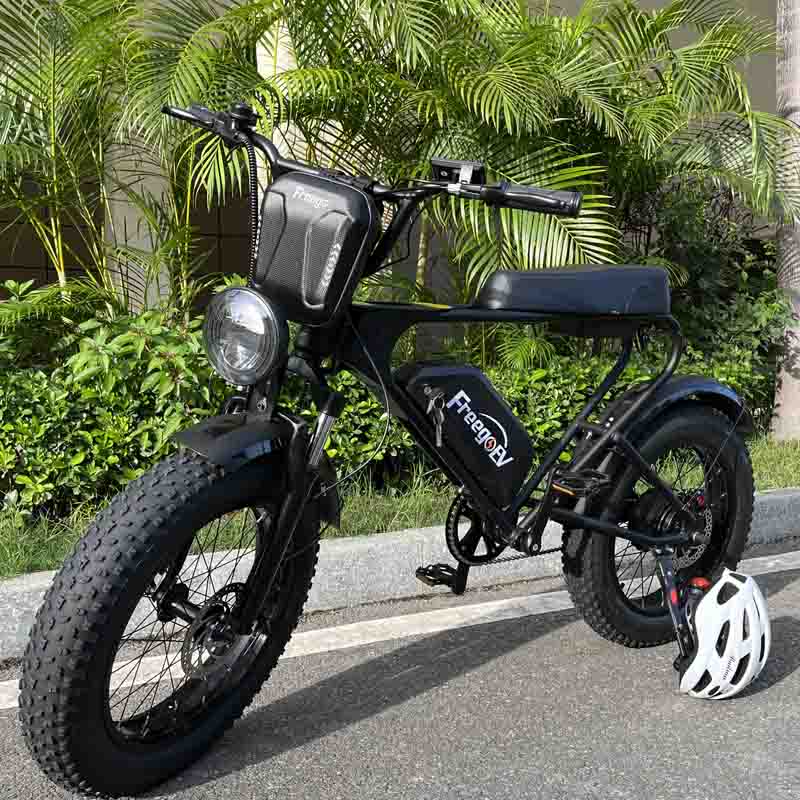 Freego Electric Bike & Scooter Waterproof Hard Shell Front bag - 2.5L capacity - Image 6