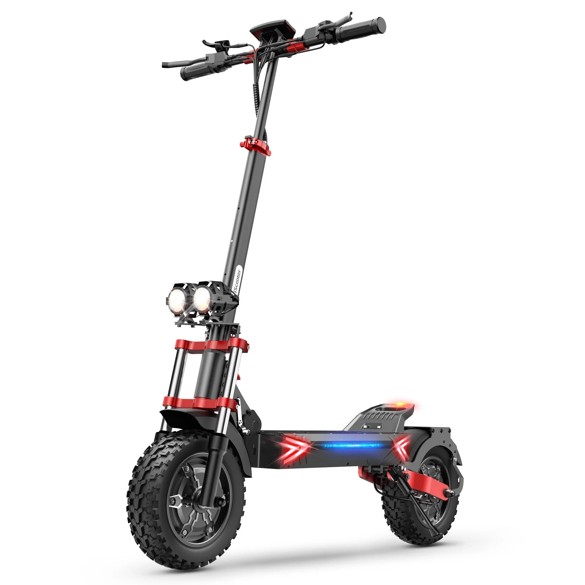 iScooter iX8 Off-Road Electric Scooter – 48V 2400W, 38 MPH, 43-Mile Range, Dual Suspension, Hydraulic Brakes, 330-lb Max Load - 100% Financing Available! - Image 10