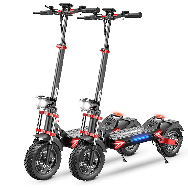 iScooter iX8 Off-Road Electric Scooter – 48V 2400W, 38 MPH, 43-Mile Range, Dual Suspension, Hydraulic Brakes, 330-lb Max Load - 100% Financing Available! - Image 12