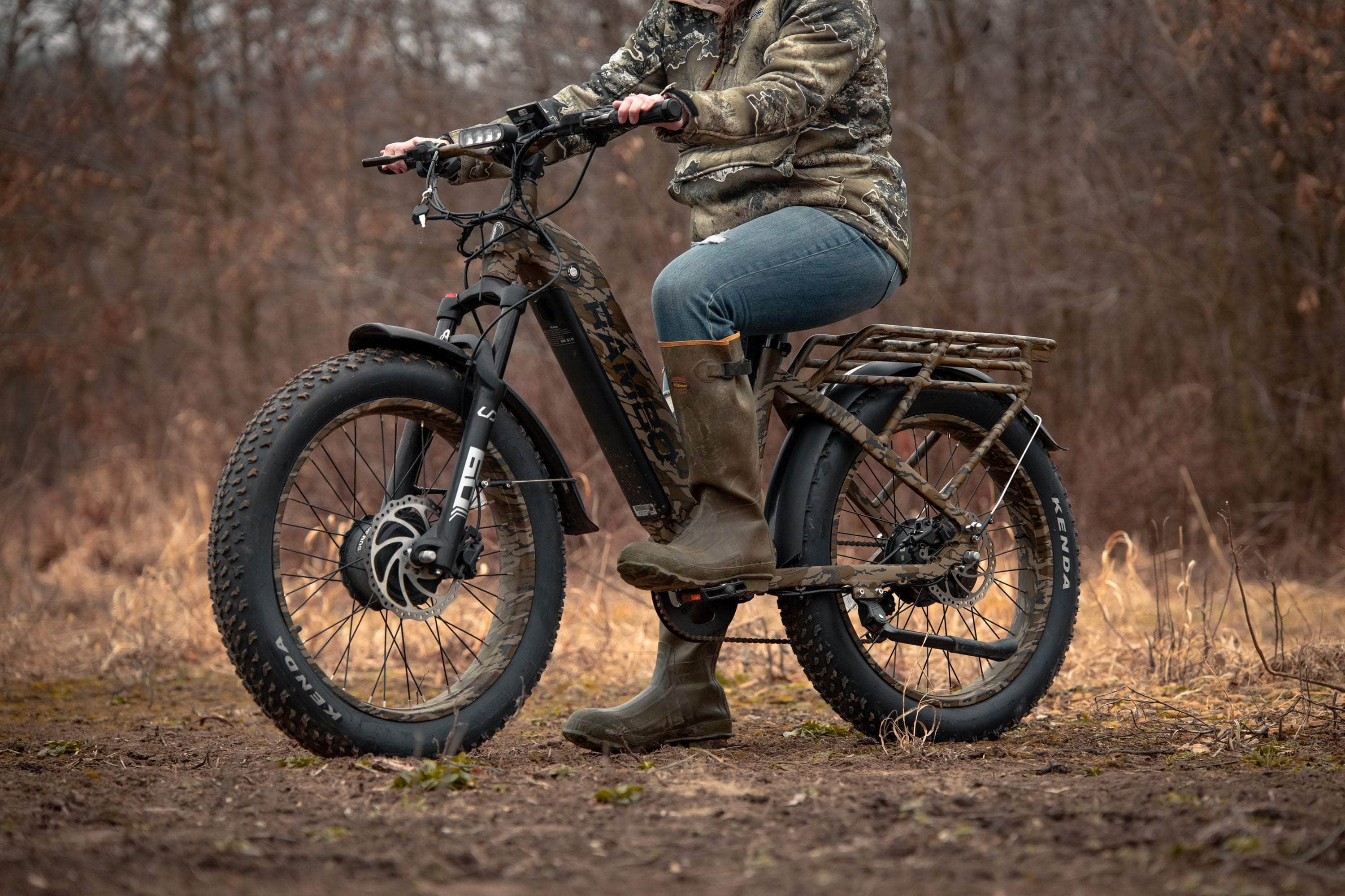 Rambo Krusader 3.0 All-Terrain AWD Fat Tire Electric Bike - 48V 15-20Ah dual 500W hub motor - Official Rambo Authorized Dealer! Financing Available! - Image 6