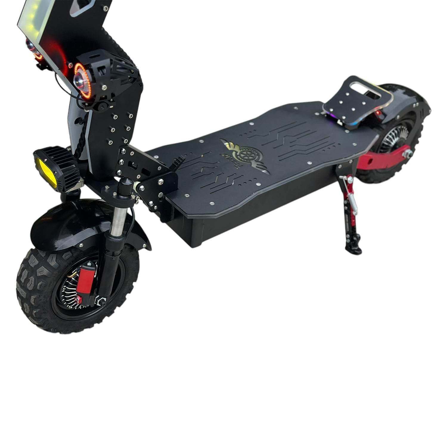 Freego Landtiger D11 Foldable Electric Scooter - 60V, 26Ah 4000W peak, brushless hub dual motor, hydraulic brakes, full suspension - 100% Financing Available - Image 6