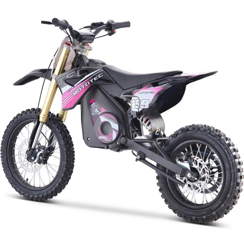 MotoTec 48V Pro Electric Dirt Bike 1800w Lithium, 13Ah, brushless, front and rear suspension - Image 20