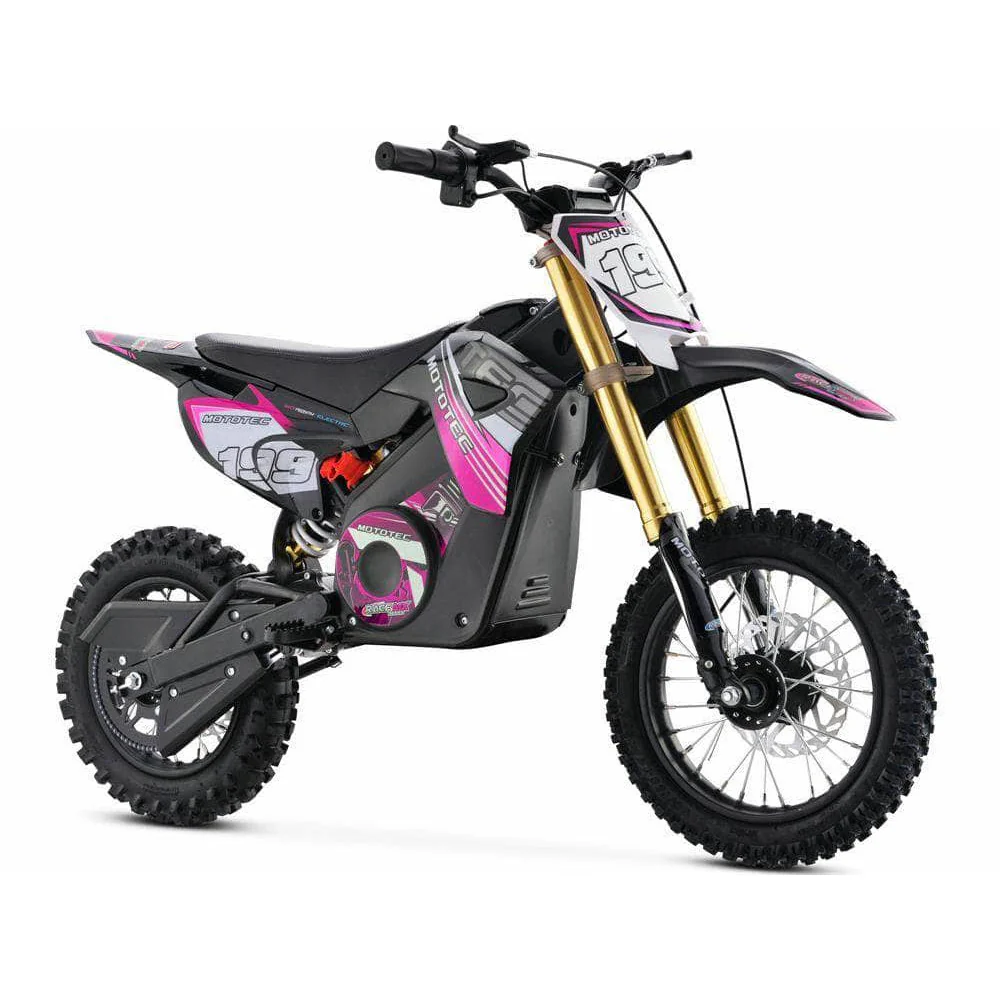 MotoTec 36v 1200W Pro Electric Dirt Bike 18 MPH - 100% Financing Available! - Image 4