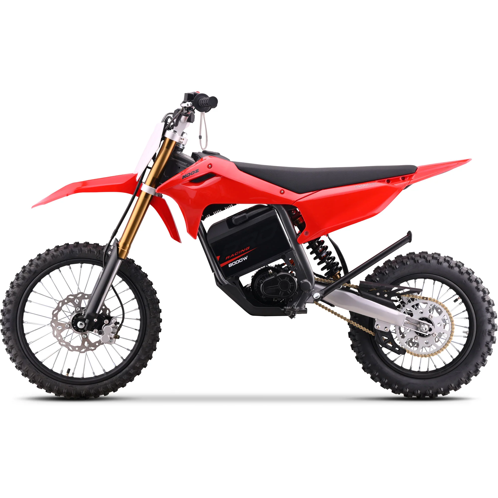 MotoTec 72V 8000W Lithium Pro Electric Dirt Bike 17/14 - Max Speed 50 MPH, Full Hydraulic Suspension, Dual Hydraulic Brakes - 100% Financing Available! - Image 11