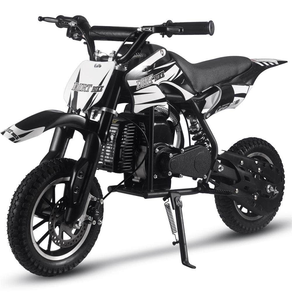 MotoTec Alien 50cc 2-Stroke Kids Gas Dirt Bike - 25 MPH - 100% Financing Available!
