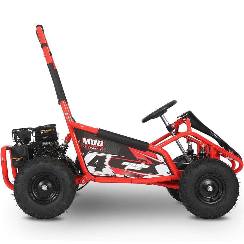 MotoTec Mud Kids Gas Powered 4-stroke 98cc Go Kart - full suspension - 100% Financing Available! - Image 14