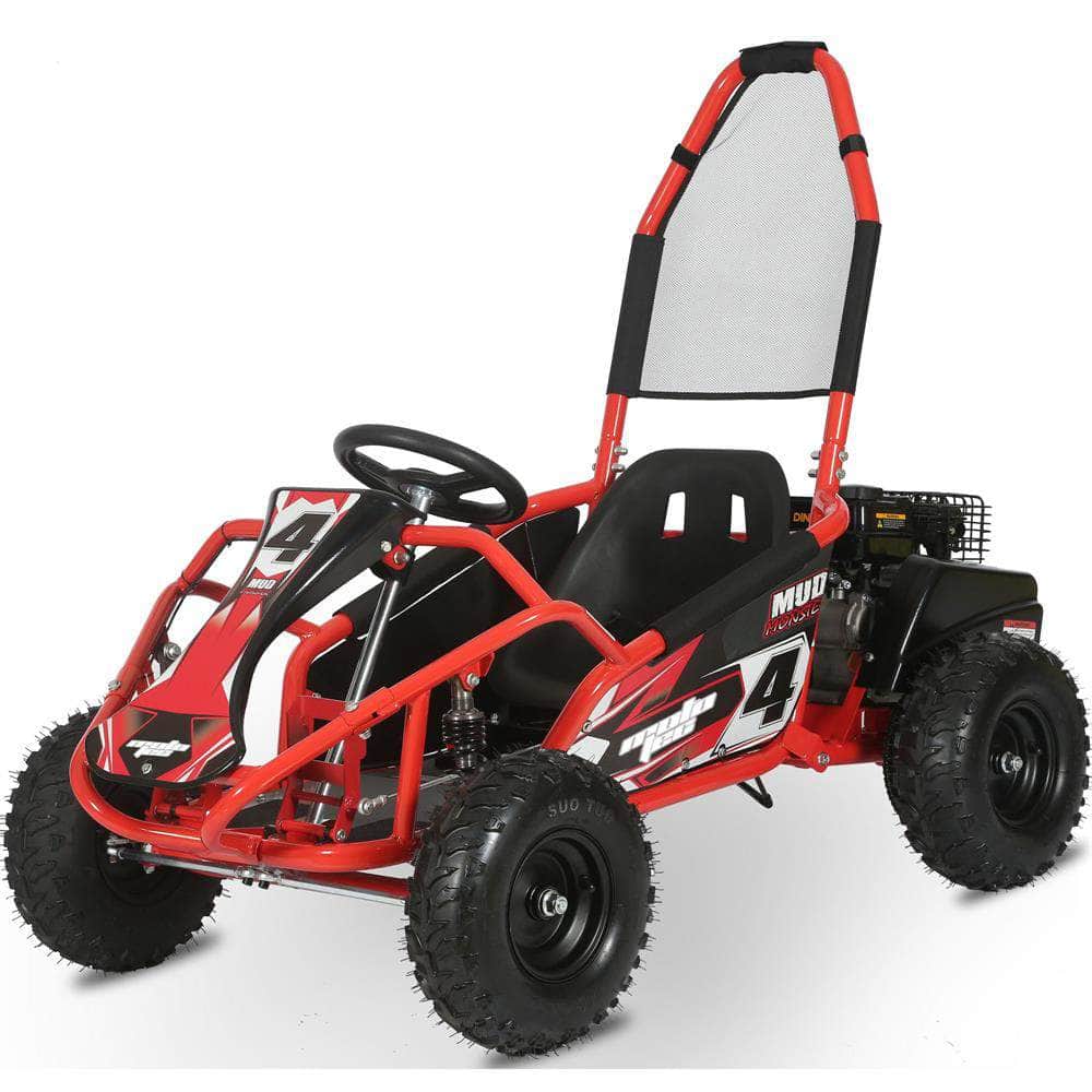 MotoTec Mud Kids Gas Powered 4-stroke 98cc Go Kart - full suspension - 100% Financing Available! - Image 18