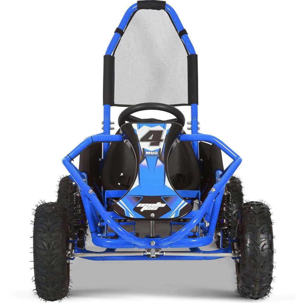 MotoTec Mud Kids Gas Powered 4-stroke 98cc Go Kart - full suspension - 100% Financing Available! - Image 5