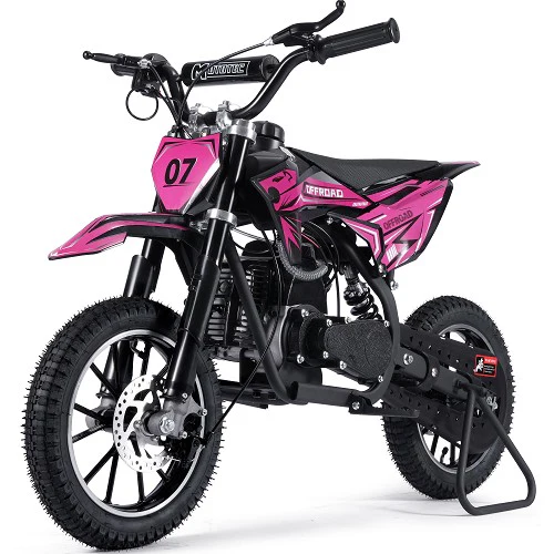 MotoTec Pioneer 49cc 2-Stroke Kids Gas Dirt Bike - 22 MPH, Age 13 and up - 100% Financing Available! - Image 12