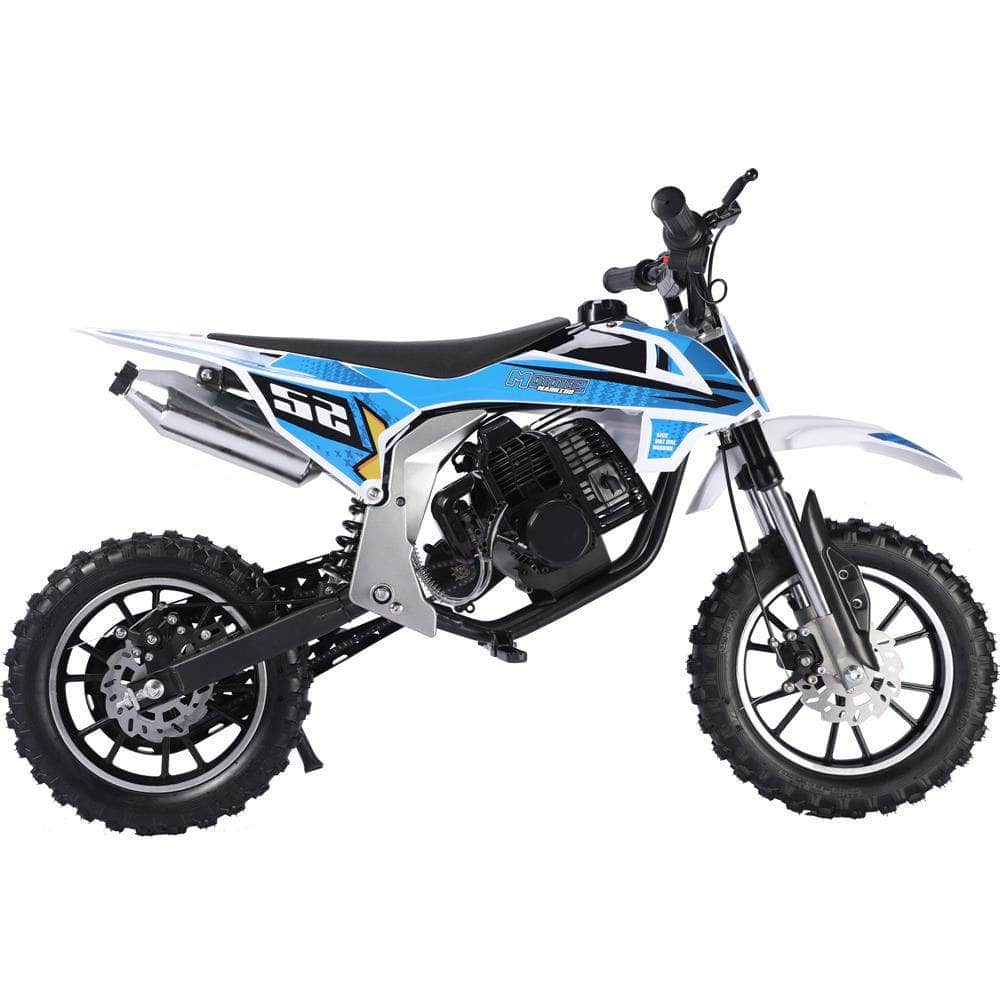 MotoTec Warrior 52cc 2-Stroke Kids Gas Dirt Bike - 100% Financing Available! - Image 8