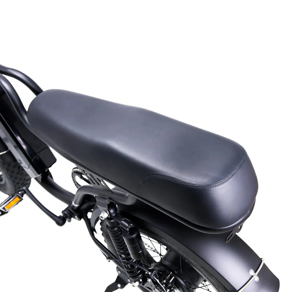 Nakto F2 and F2 Plus Electric Bike - 48V, 750W peak, 16Ah, range 60 miles, max speed 28 mph, max load 400 lbs., banana seat - Image 5