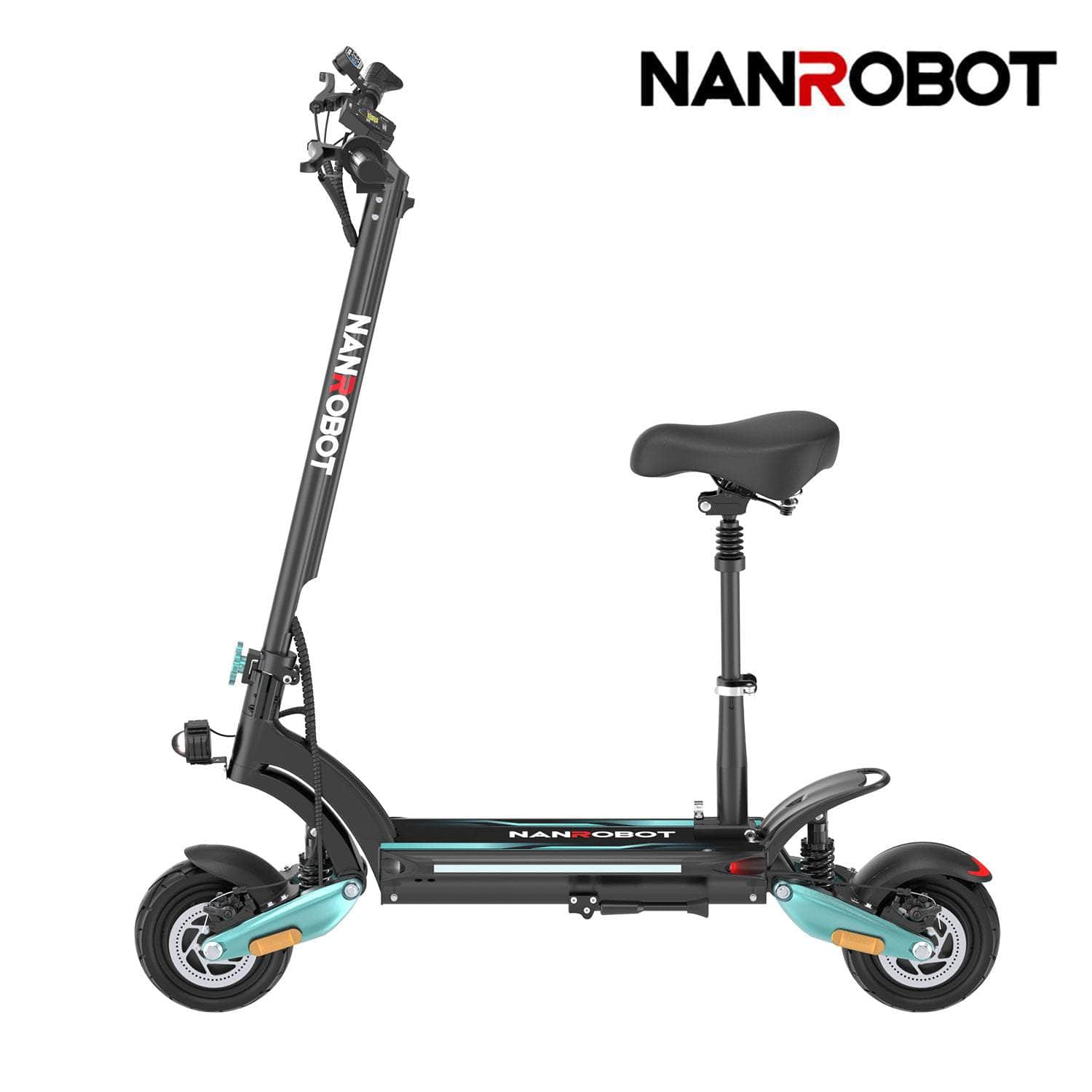Nanrobot Lightning Pro Electric Scooter - 48V 18.2Ah 2*800W 20mph - 100% Financing Available - Image 7