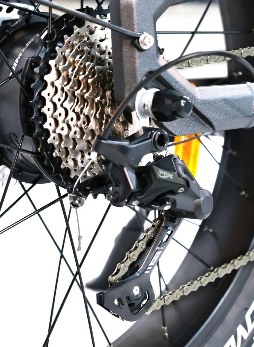 Dirwin Pioneer 2 Hunting Fat Tire Electric Bike - 30Ah, 750W (Peak 1000W), up to 120 miles range, hydraulic brakes, upto 28 MPH - 100% Financing Available! - Image 30