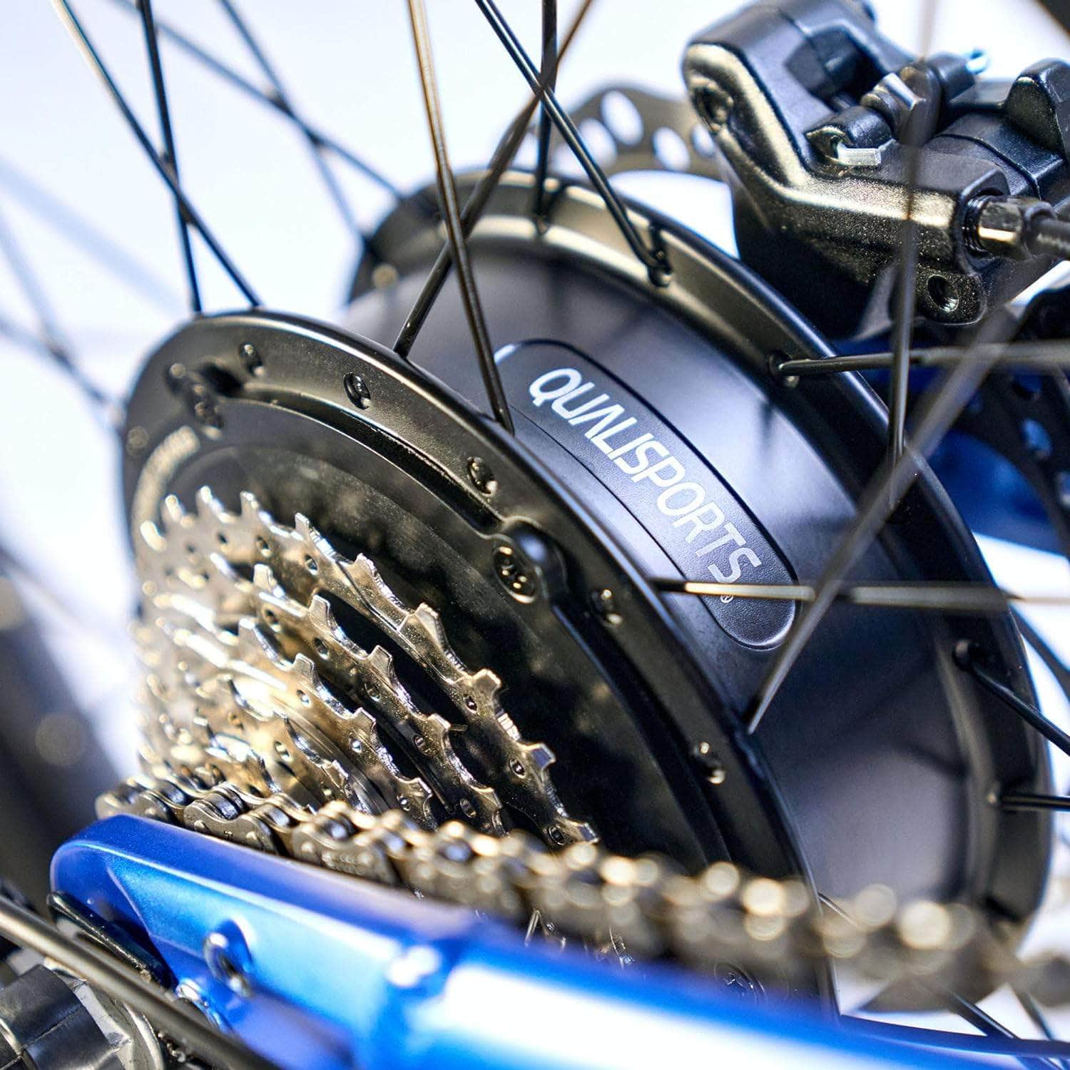 Qualisports Dolphin Folding Electric City Bike  48V  500W  10.5Ah - option for dual battery! 100% Financing Available! - Image 3