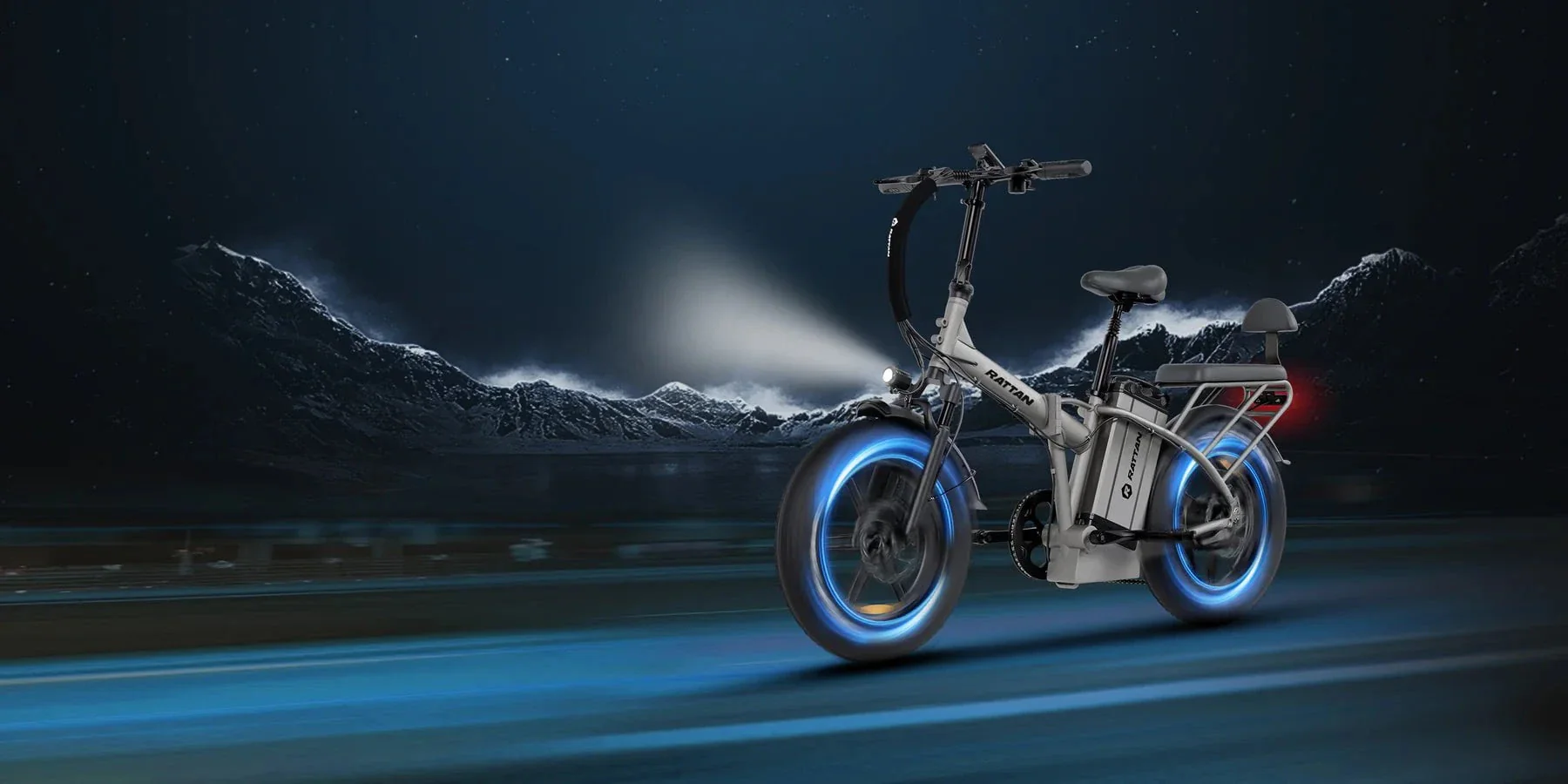 Rattan LM ULTRA 1000W 48V 40.5Ah Brushless Gear Hub Motor Full Suspension Fat Tire 4.0 Foldable 2-Seater Electric Bike with Hydraulic Brakes and Max Range of 120 Miles! - Financing Available! - Coming May 2026 - Image 18