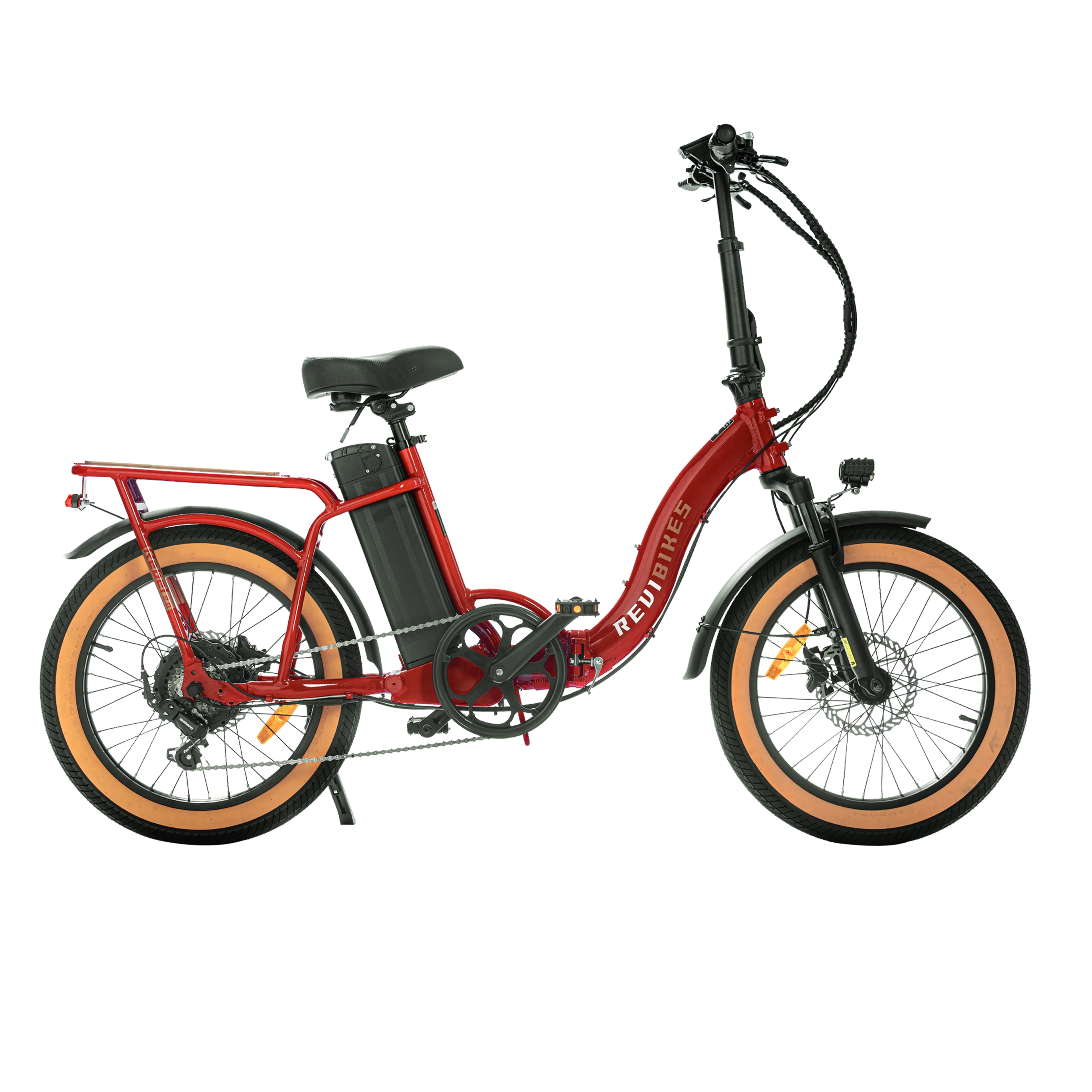 Revi Bikes Rebel.2 Fat Tire Electric Bike - 48v 15Ah 750W 28MPH, hydraulic brakes - 100% Financing Available!