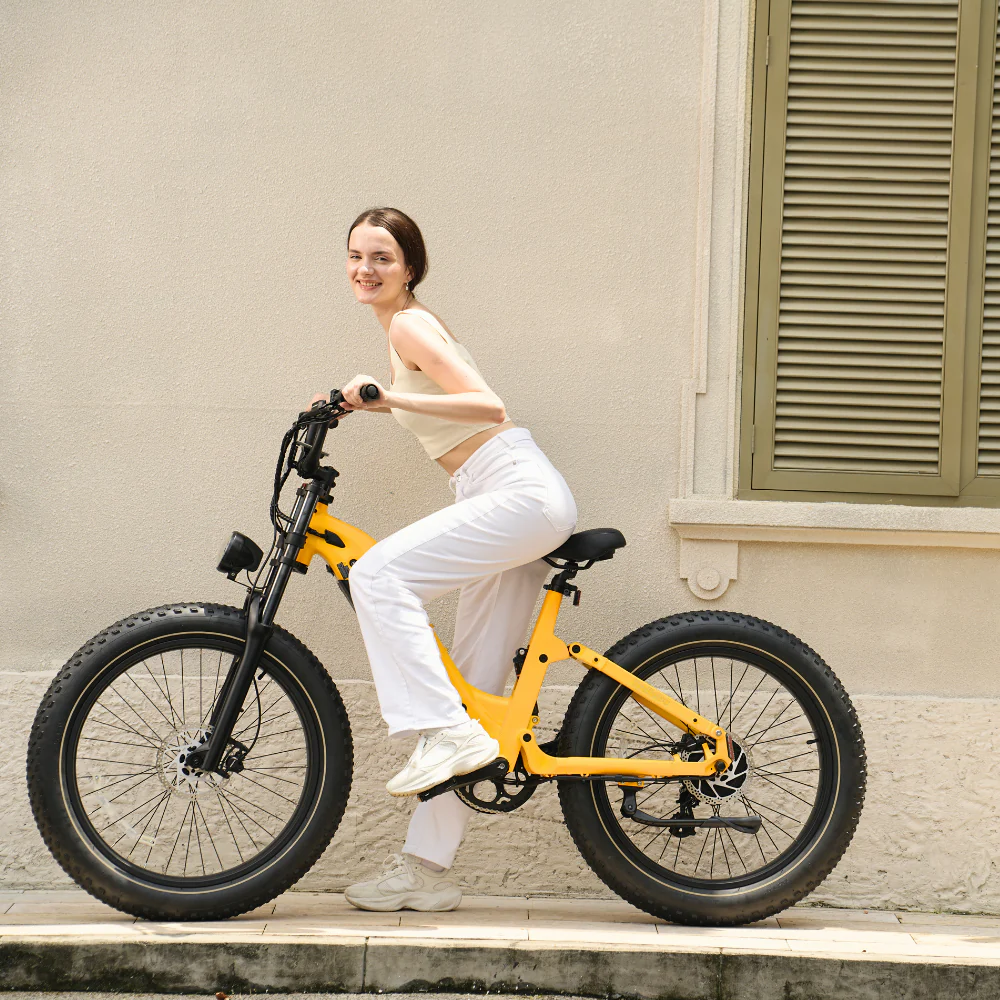 Cycrown Roma All-Terrain Fat Tire Electric Bike - 48V 20Ah 750W (1500W peak), Shimano 8-speed, full suspension, hydraulic brakes - 100% Financing Available! - Image 27