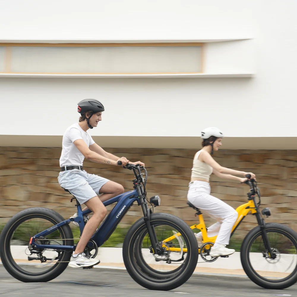 Cycrown Roma All-Terrain Fat Tire Electric Bike - 48V 20Ah 750W (1500W peak), Shimano 8-speed, full suspension, hydraulic brakes - 100% Financing Available! - Image 30