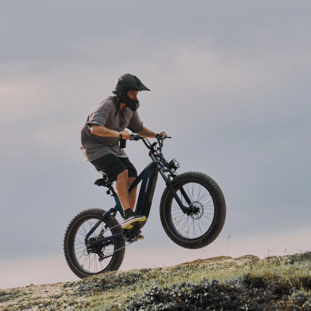 Cycrown Roma All-Terrain Fat Tire Electric Bike - 48V 20Ah 750W (1500W peak), Shimano 8-speed, full suspension, hydraulic brakes - 100% Financing Available! - Image 6