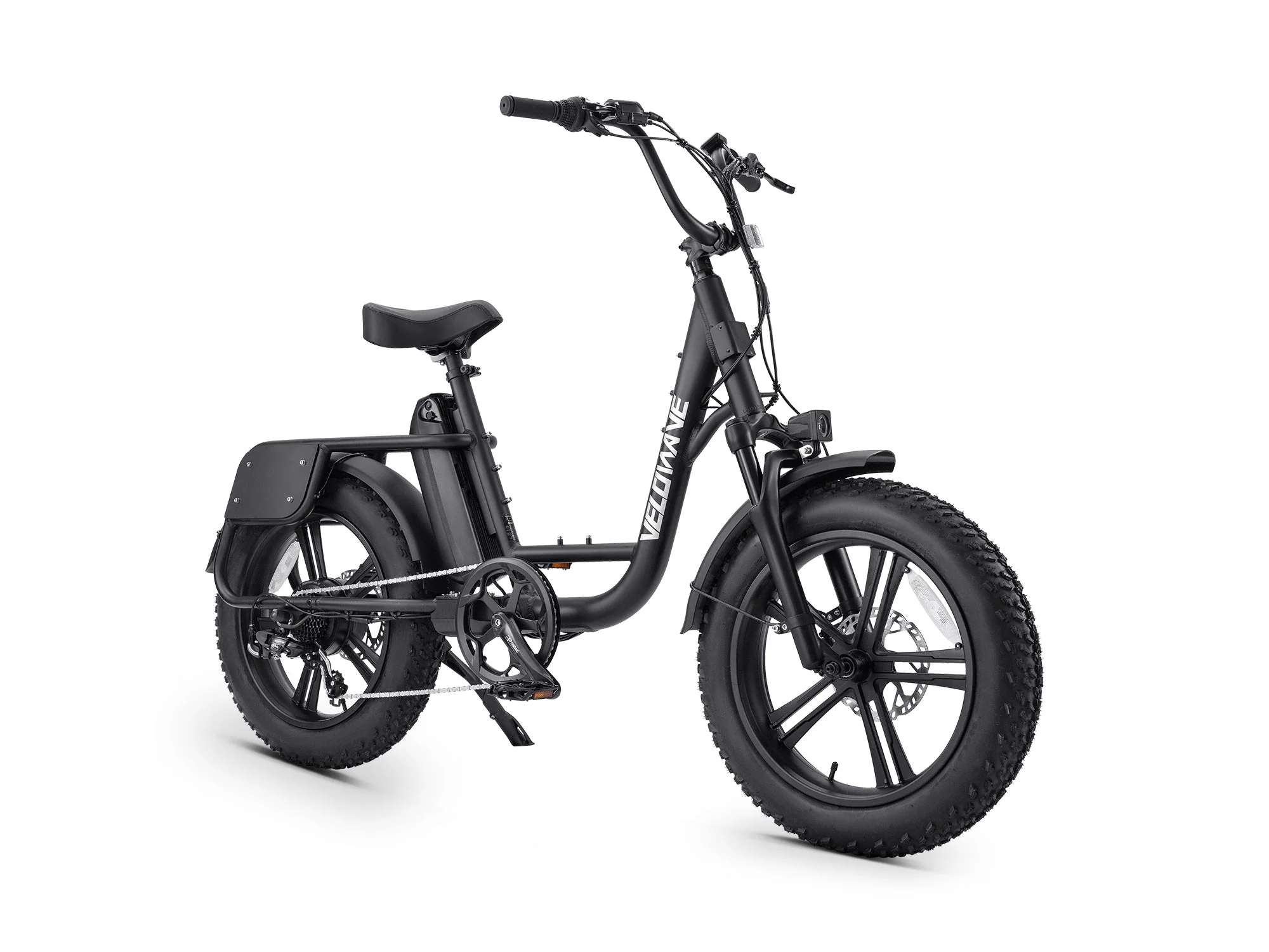 Velowave Prado S Commuter Fat Tire Electric Bike -48V 15Ah 750W hub motor - hydraulic brakes and suspension, 25MPH, Range up to 40 miles - 100% Financing Available! - Image 11
