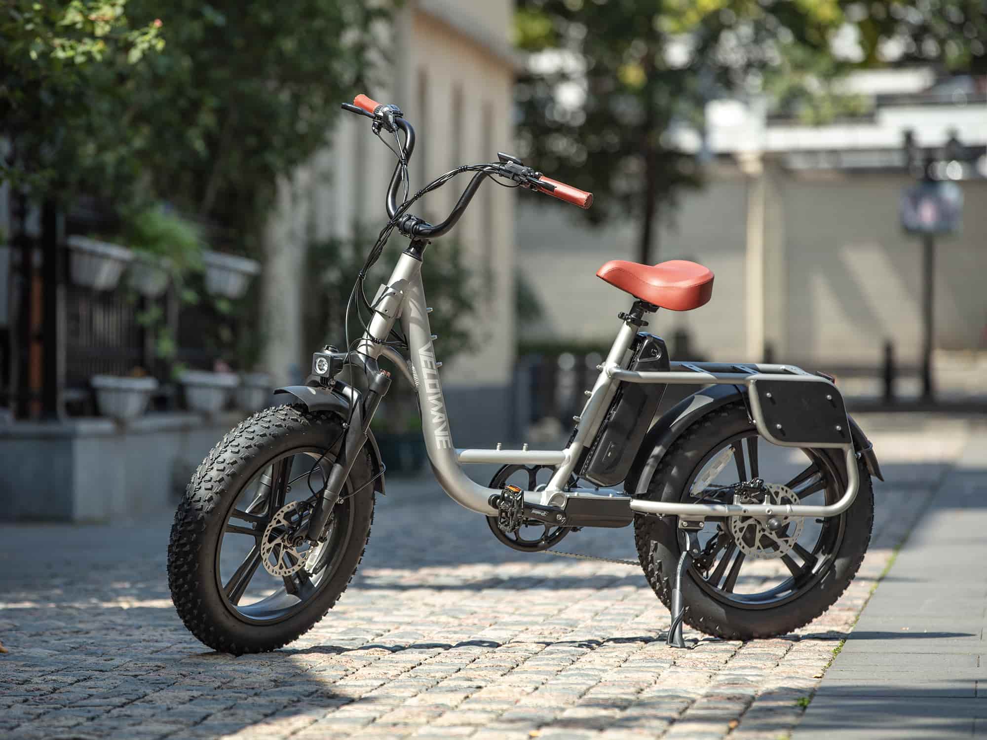 Velowave Prado S Commuter Fat Tire Electric Bike -48V 15Ah 750W hub motor - hydraulic brakes and suspension, 25MPH, Range up to 40 miles - 100% Financing Available! - Image 17