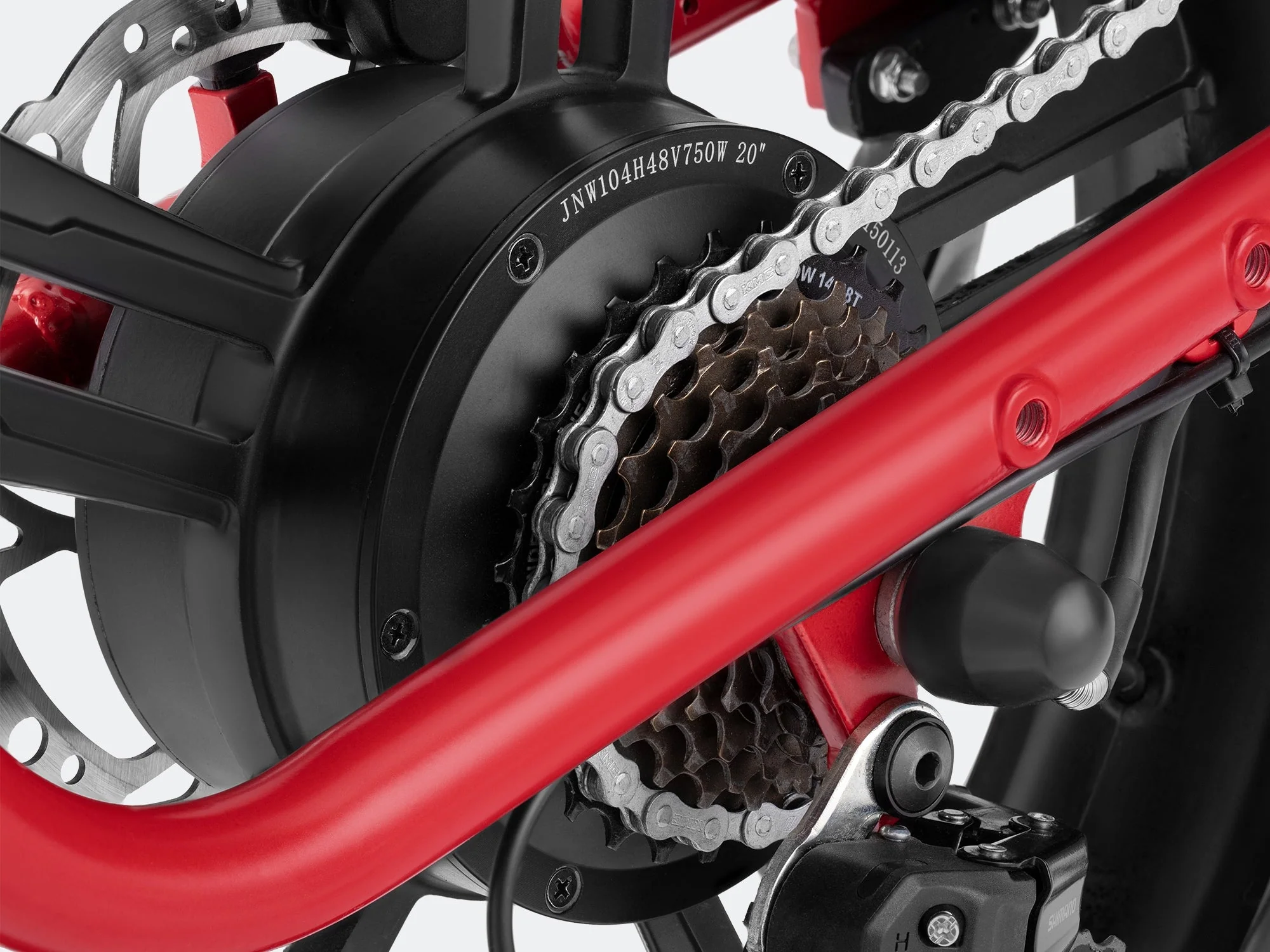 Velowave Prado S Commuter Fat Tire Electric Bike -48V 15Ah 750W hub motor - hydraulic brakes and suspension, 25MPH, Range up to 40 miles - 100% Financing Available! - Image 19