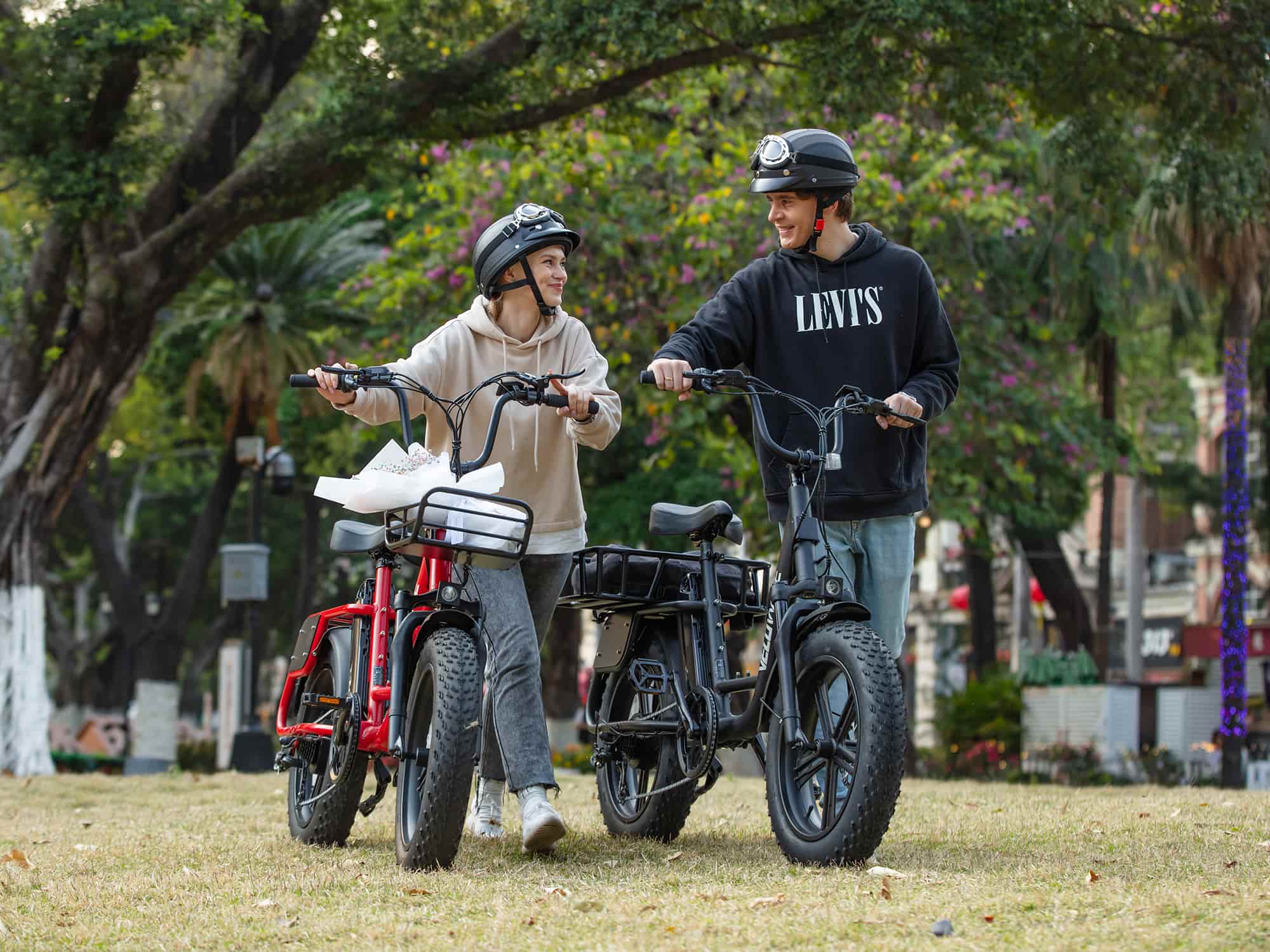 Velowave Prado S Commuter Fat Tire Electric Bike -48V 15Ah 750W hub motor - hydraulic brakes and suspension, 25MPH, Range up to 40 miles - 100% Financing Available! - Image 4