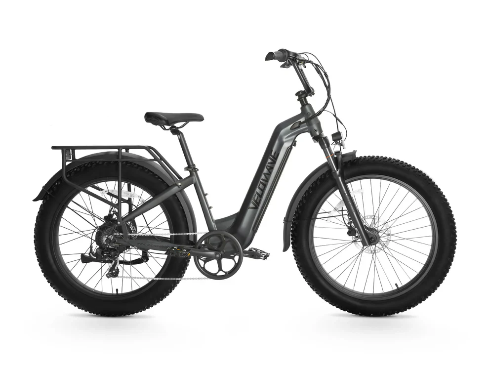Velowave Ranger 2.0 Fat Tire All-Terrain Step-Over or Step-Through Electric Bike - 48V 15Ah 750W, 28MPH, Range 65 Miles, Hydraulic Suspension, Dual Hydraulic Brakes - 100% Financing Available! - Image 15