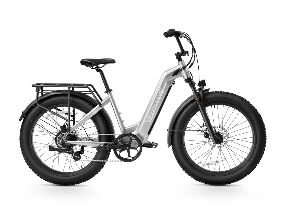 Velowave Ranger 2.0 Fat Tire All-Terrain Step-Over or Step-Through Electric Bike - 48V 15Ah 750W, 28MPH, Range 65 Miles, Hydraulic Suspension, Dual Hydraulic Brakes - 100% Financing Available! - Image 16