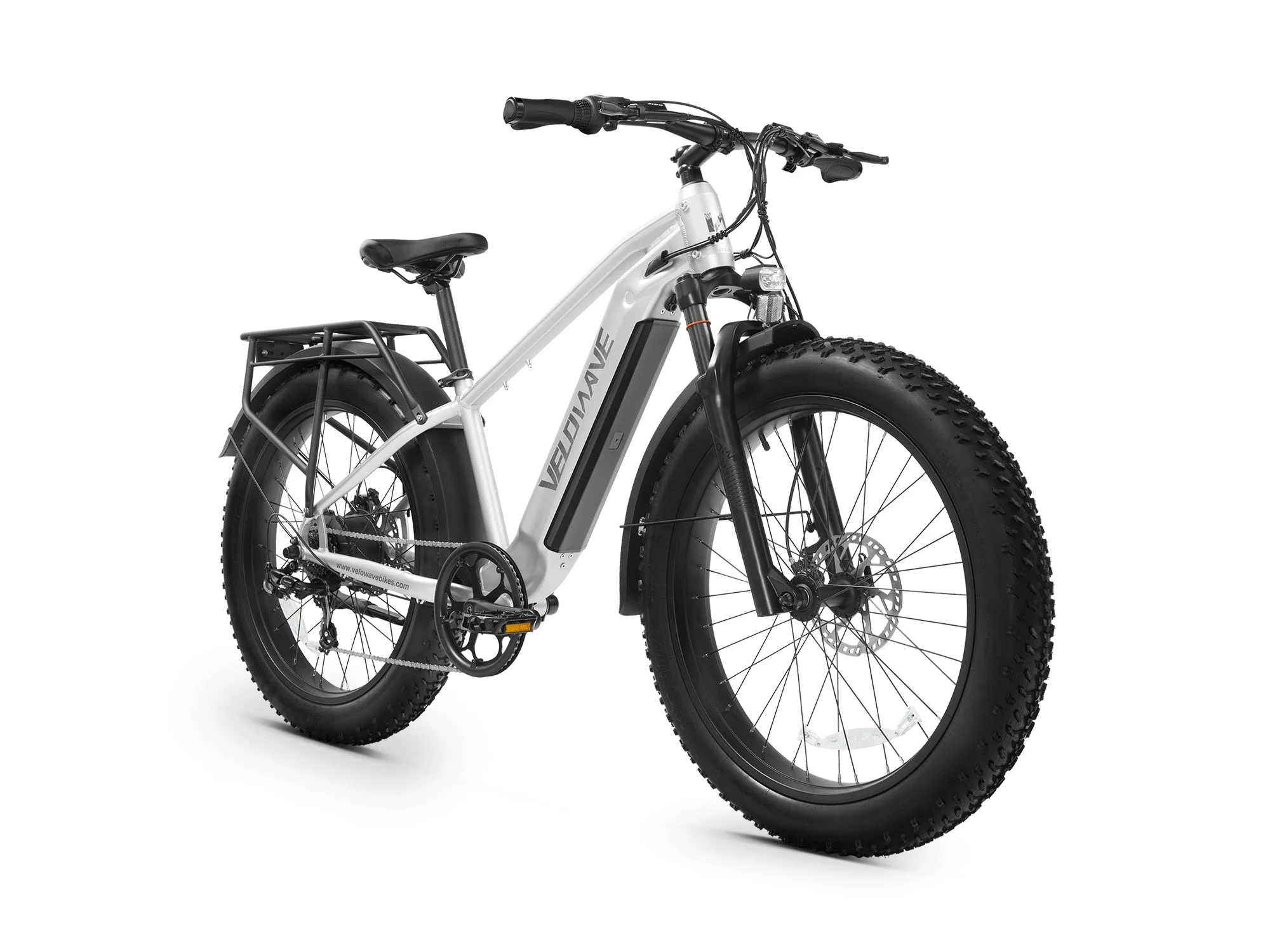 Velowave Ranger 2.0 Fat Tire All-Terrain Step-Over or Step-Through Electric Bike - 48V 15Ah 750W, 28MPH, Range 65 Miles, Hydraulic Suspension, Dual Hydraulic Brakes - 100% Financing Available! - Image 7