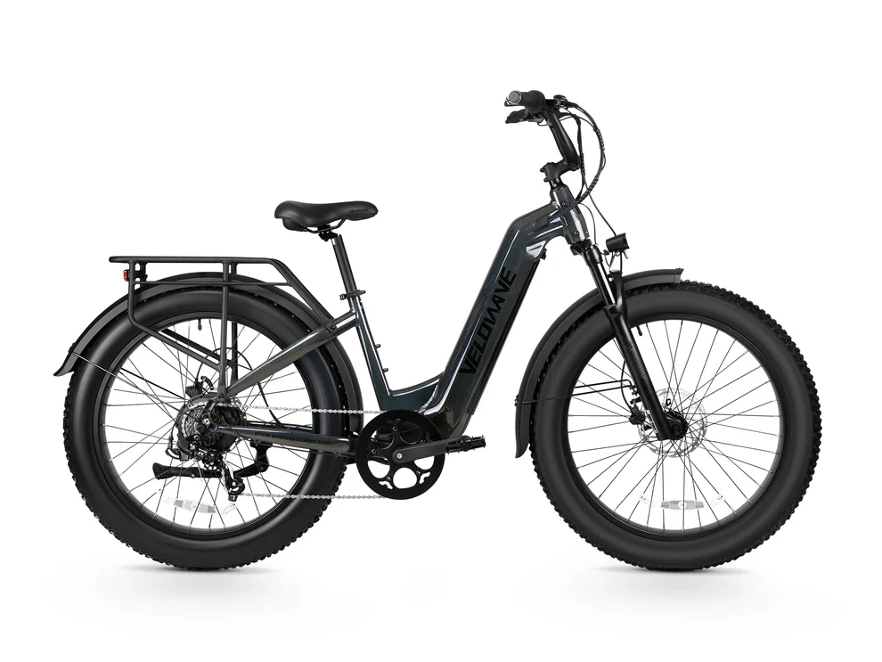 Velowave Ranger 3.0 Fat Tire Off‑Road Step-Over or Step-Through Electric Bike - 48V 15Ah 750W, 28MPH, Range 65 Miles, Torque Sensor, Hydraulic Brakes - 100% Financing Available! - Image 18