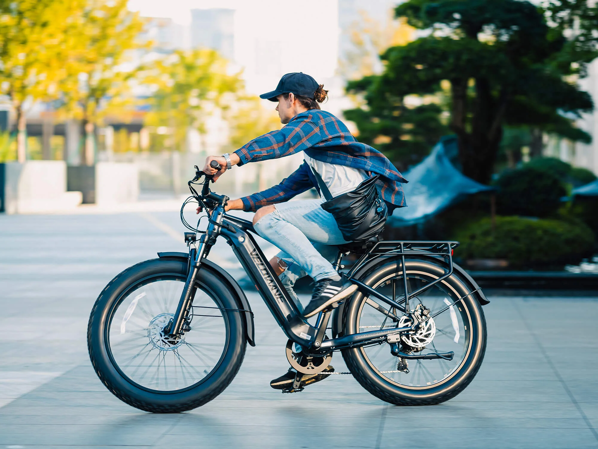 Velowave Ranger 3.0 Fat Tire Off‑Road Step-Over or Step-Through Electric Bike - 48V 15Ah 750W, 28MPH, Range 65 Miles, Torque Sensor, Hydraulic Brakes - 100% Financing Available! - Image 5